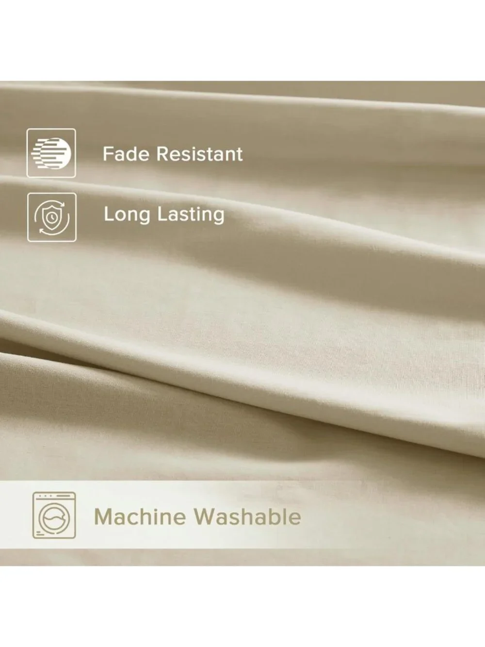 Ultra Soft 100% Cotton King Sheet Set - Breathable, Naturally Cool, Fits 14